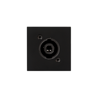 Caymon CP45SPE, Speakon Panel, Sort Tilkoblingspanel for Speakon 45*45mm